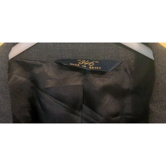 Brooks Brothers 346 Stretch Suit Men's 45L  Blazer Jacket Charcoal Pants 38/31 - Picture 5 of 13